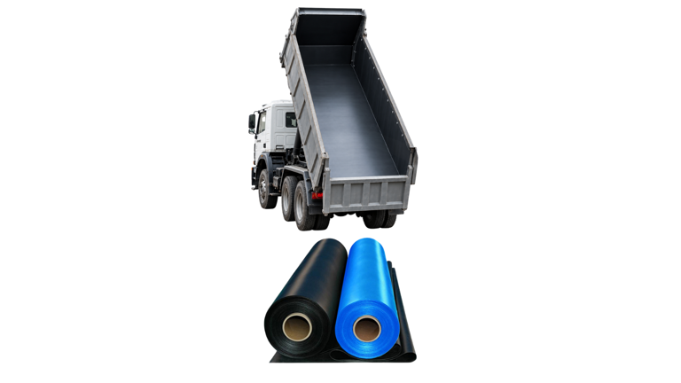 ورق پلاستیکی کفی کامیون و کمپرسی (لاینر تخلیه سریع بار)