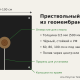 Схема квадратного приствольного коврика из геомембраны с центральным отверстием и прорезью